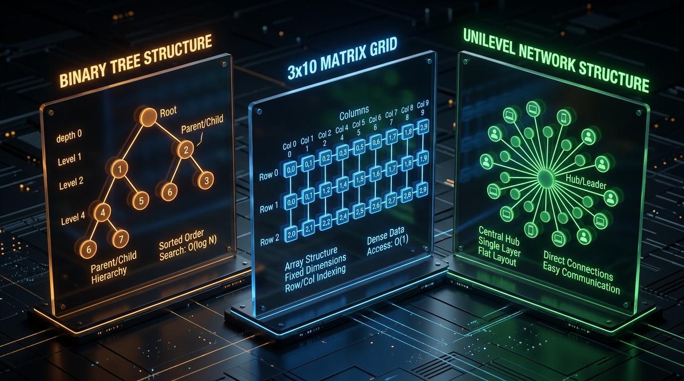 Binary vs Matrix vs Uni-level: Which MLM Plan is Best in 2026?