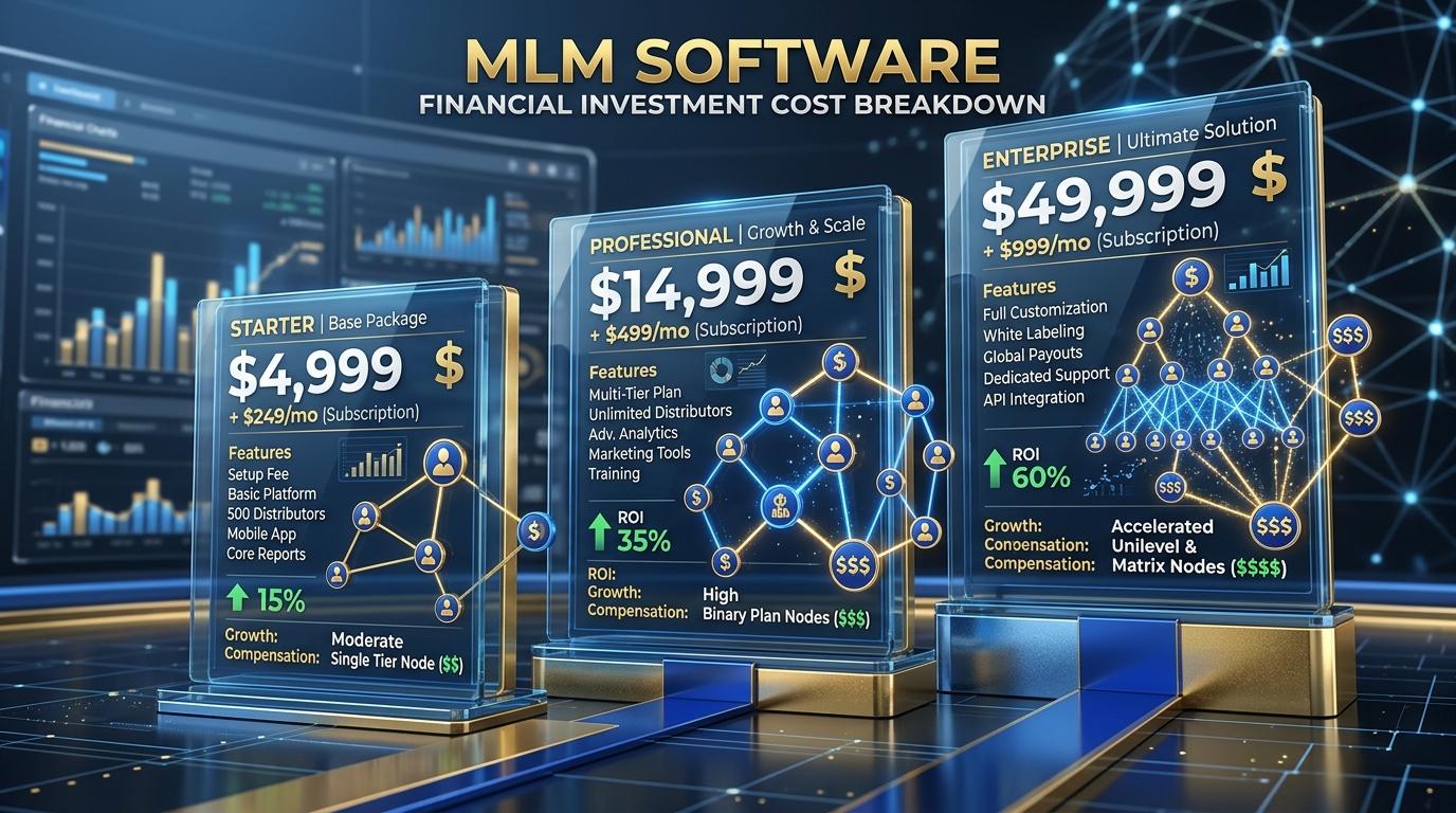 How Much Does MLM Software Development Cost in 2026? Complete Guide